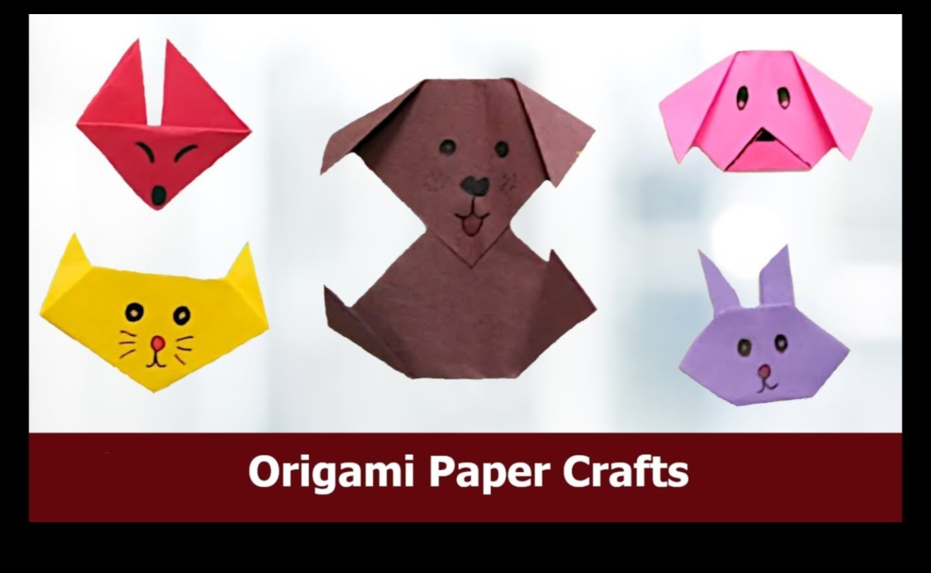 Papercrafti origamiloomade kapriis: veetlevate olendite meisterdamine