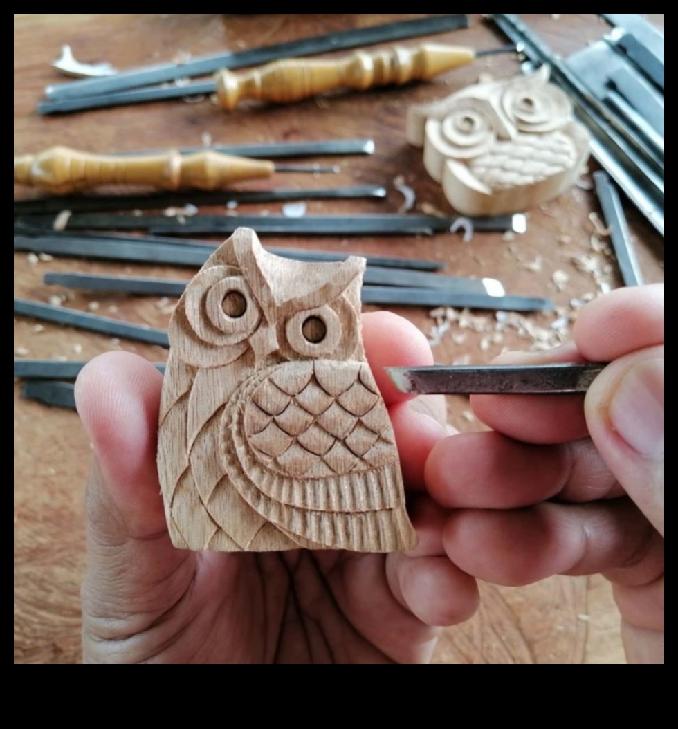 Whittling Wonders: kunstiliste puidunikerduste loomine