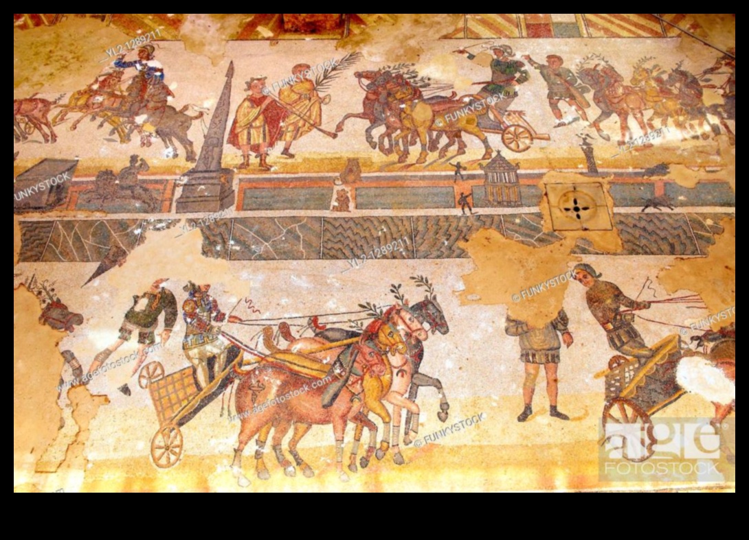 Circus Maximus: Vankrivõistlused Rooma mosaiikides