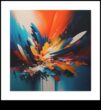 Canvas Kaleidoscope Abstract Art’i peatuvalt muutuvad mustrid