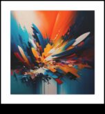 Canvas Kaleidoscope Abstract Art’i peatuvalt muutuvad mustrid